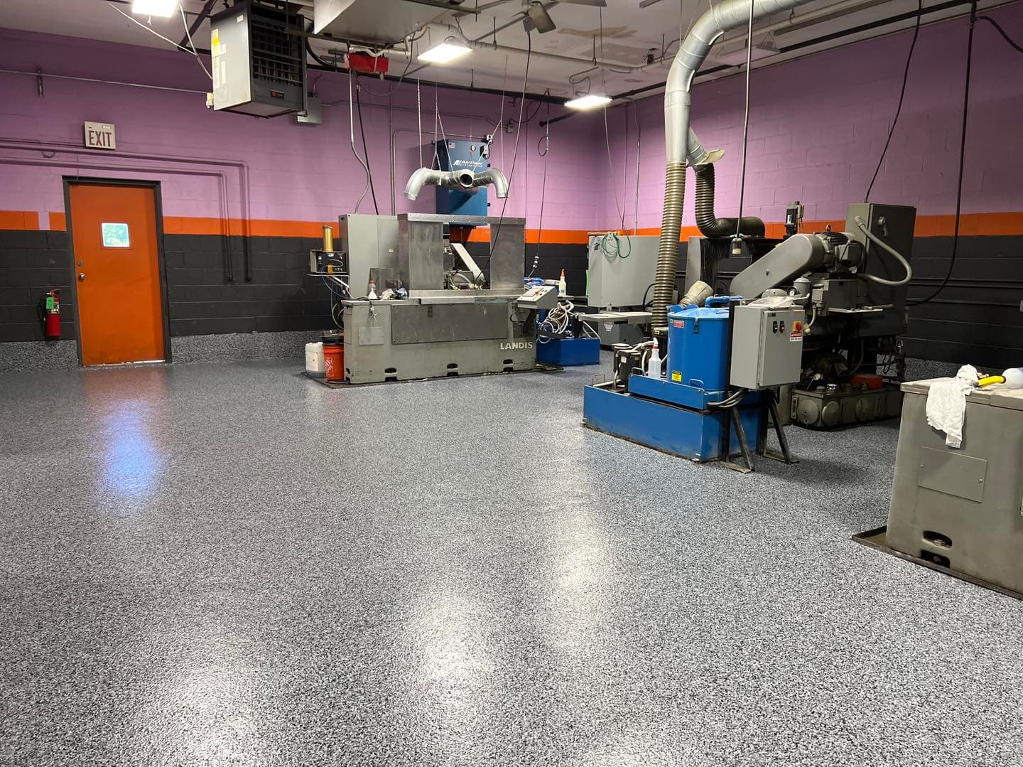Commercial epoxy floor