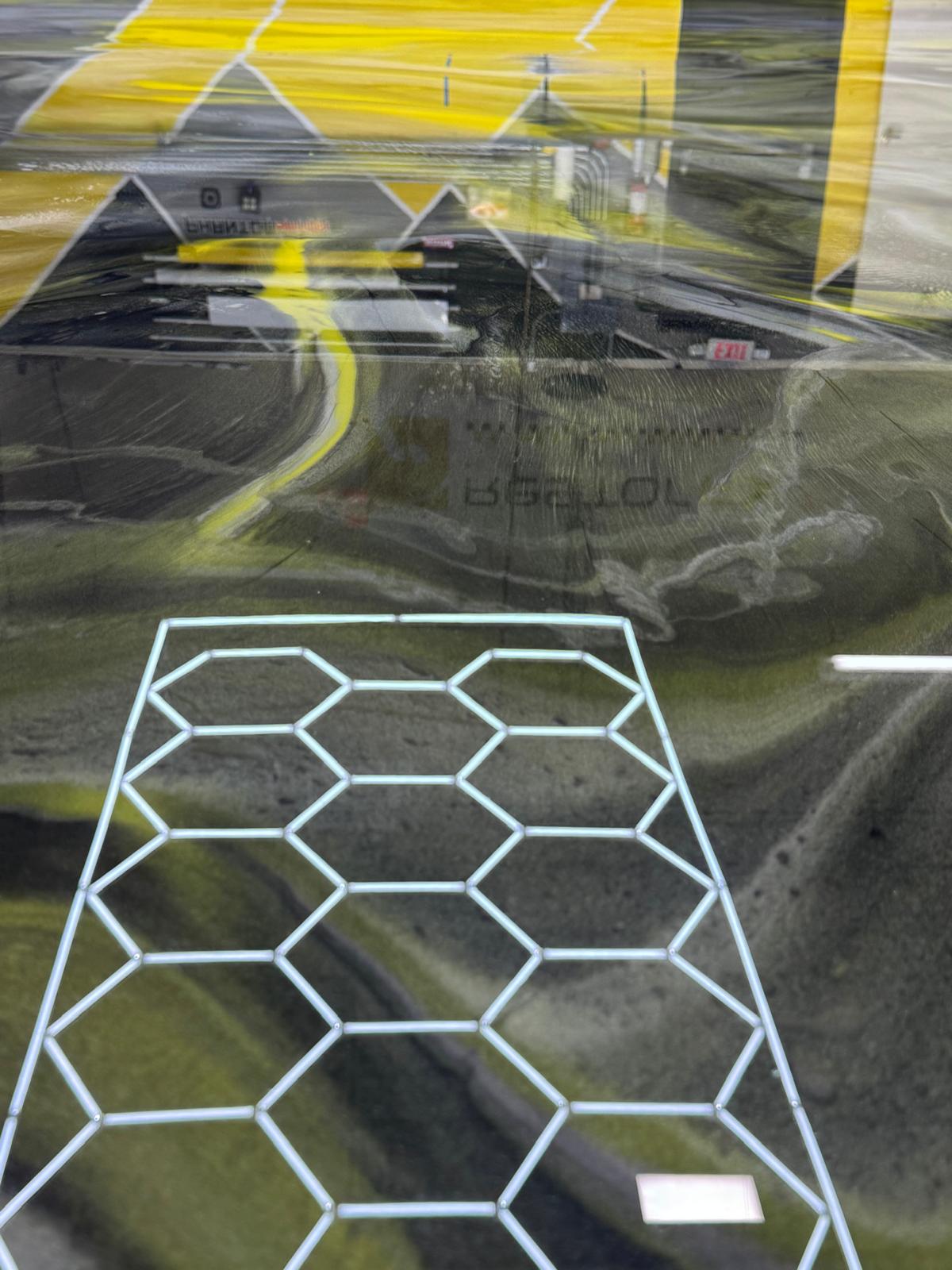 Flake system floor