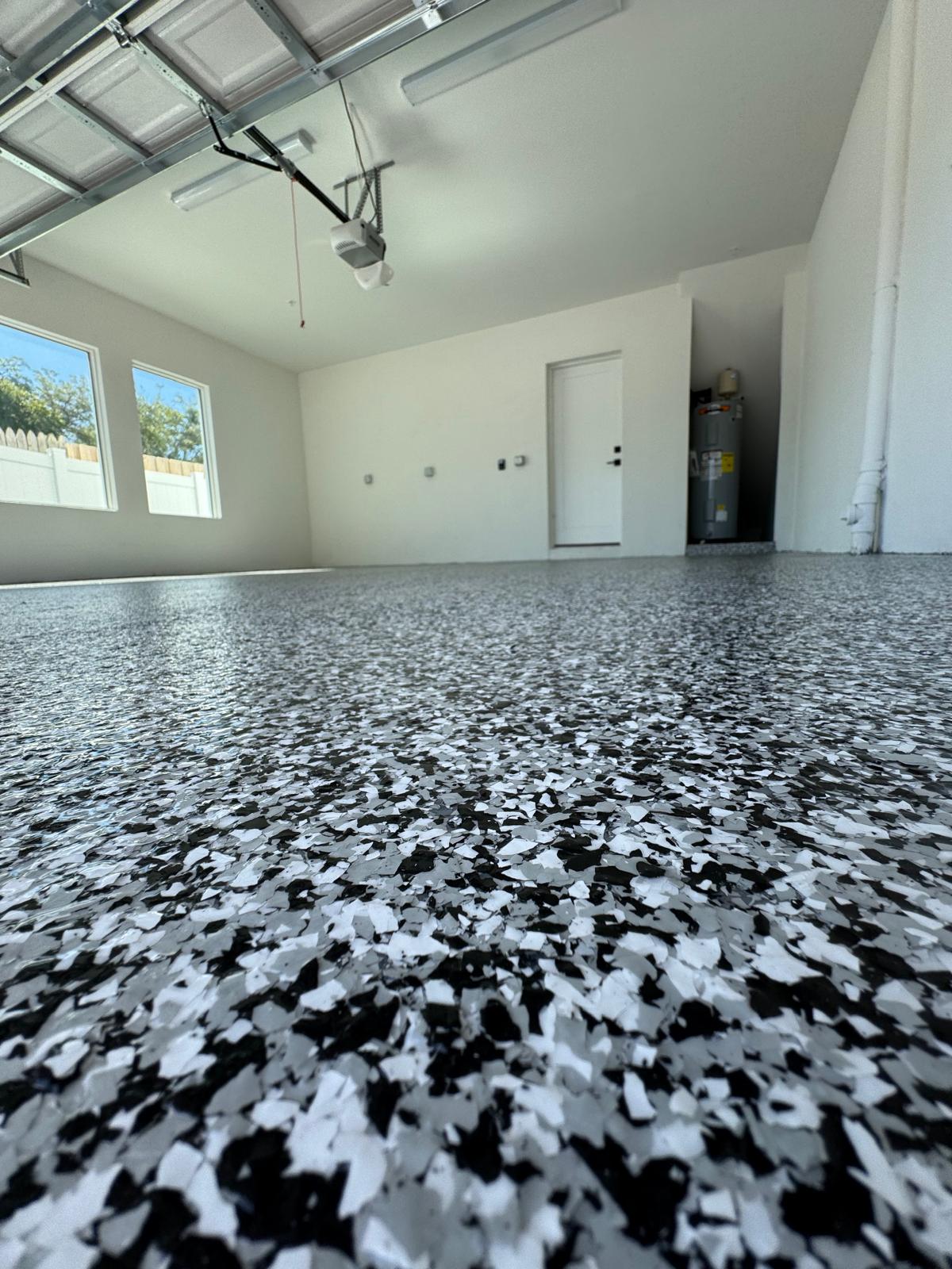 Golden Epoxy flooring showcase