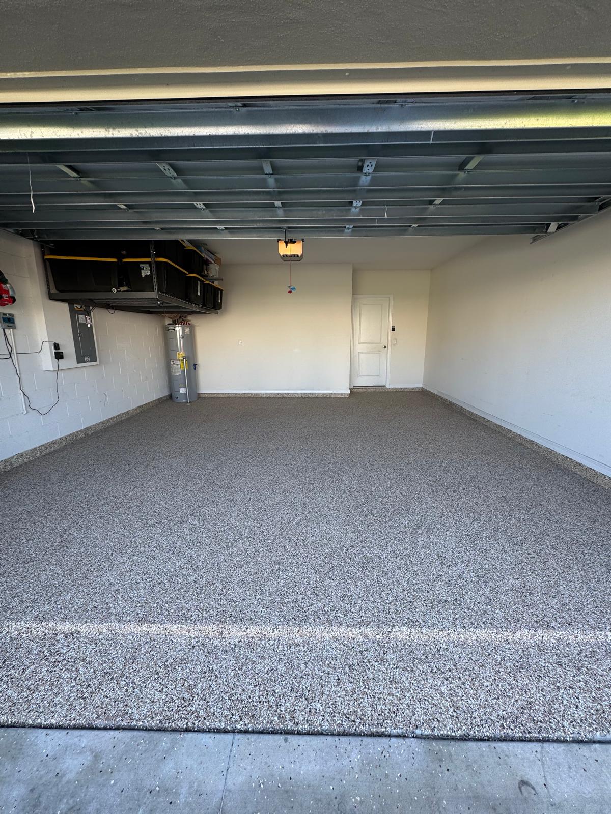Golden Epoxy flooring showcase